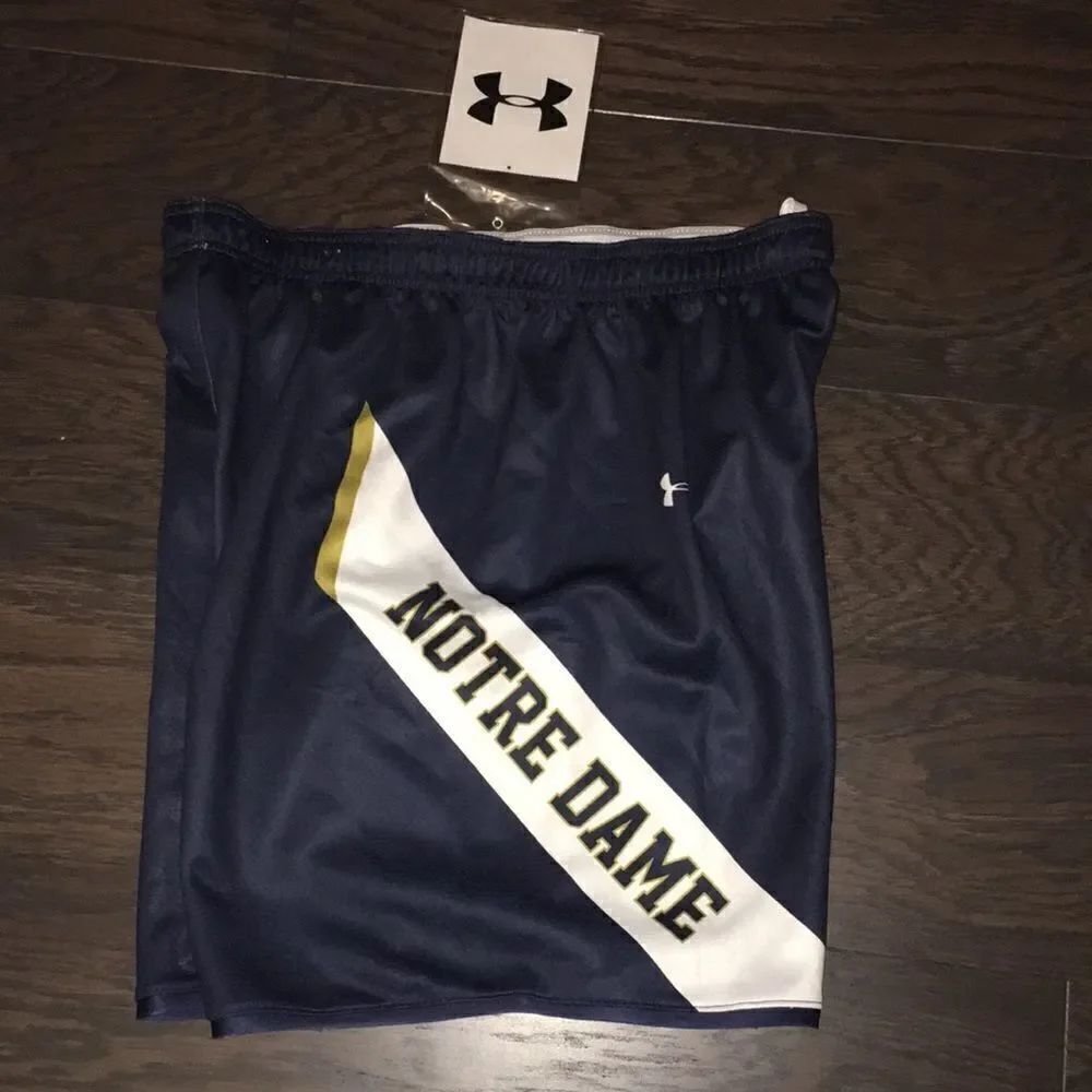 Under Armour Notre Dame fighting Irish women’s team basketball 🏀bball shorts…